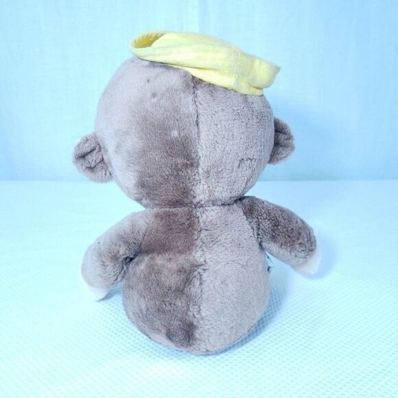 Hasbro Softies 1986 Vintage Googlies Monkey 10" Plush Stuffed Animal Toy - Picture 5 of 8